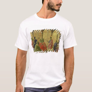 Camiseta Maesta: Cristo entre los médicos, 1308-11