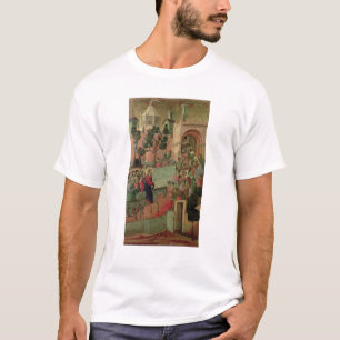 Camiseta Maesta: Entrada en Jerusalén, 1308-11