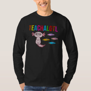 Camiseta Maestra Ajolote Teachalotl Profesora