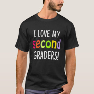 Camiseta Maestra Ama A Segundo Grado Por Maestra De Segundo