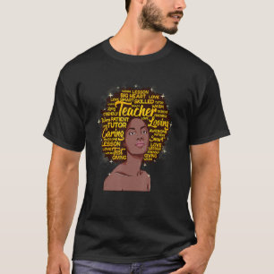 Camiseta Maestra Black Smart Orgullo de mujer Mont de Histo