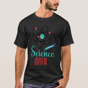 Camiseta Maestra Científica De La Diva Científica De La Cie