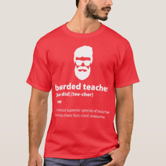 Camiseta Maestra con barba