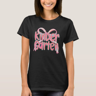 Camiseta Maestra Coqueta de Kinder al Regreso a Clases Chic