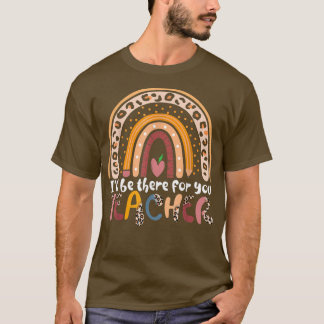 Camiseta Maestra Cuta De Vuelta Al Colegio Ahí Para Tu Cami