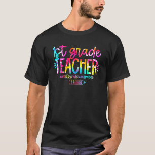 Camiseta Maestra de 1er grado de tinte tu superpoder de vue