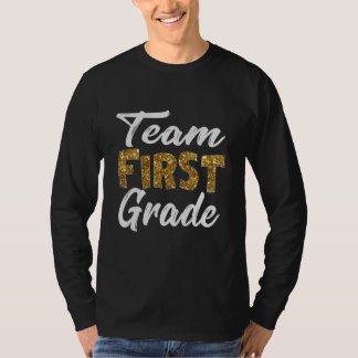 Camiseta Maestra de 1er grado Equipo Primer día de escuela