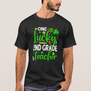Camiseta Maestra de 2º Grado Sh en el Día de San Patricio