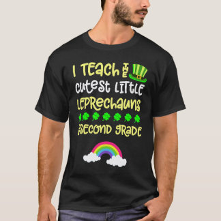 Camiseta Maestra de 2do Grado Día de San Patricio Segundo A