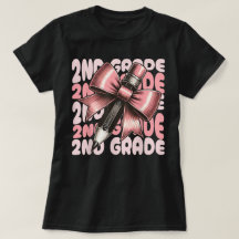 Maestra de 2do Grado Lápiz Coqueta Moño