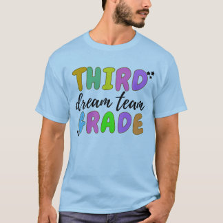 Camiseta Maestra de 3er grado, equipo docente de 3er grado