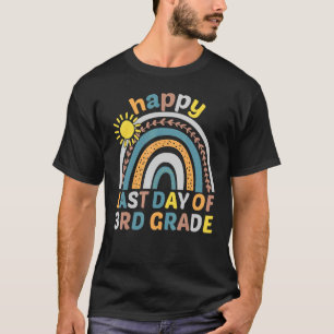 Camiseta Maestra De 3er Grado Feliz El Último Día Del Coleg
