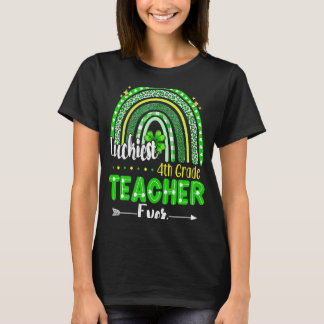 Camiseta Maestra de 4º grado más afortunada de todos en Rai