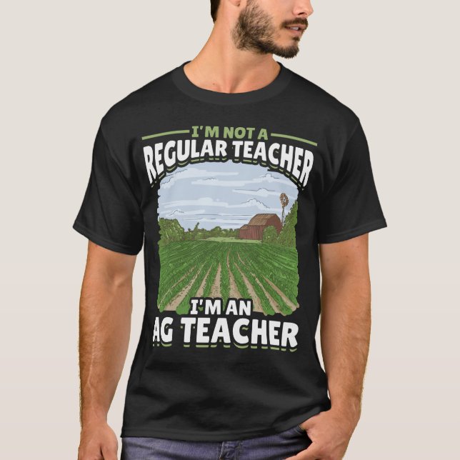 Camiseta Maestra de AG divertida en educación agrícola (Anverso)