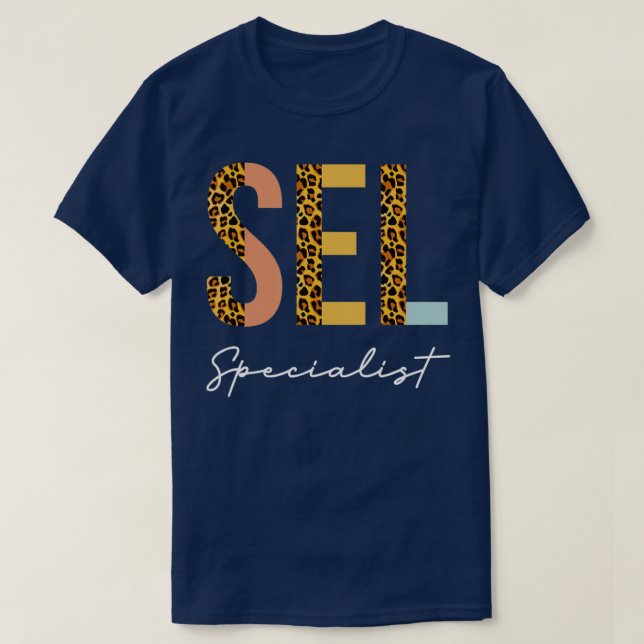 Camiseta Maestra de Aprendizaje Social Emocional SEL Spe (Diseño del anverso)