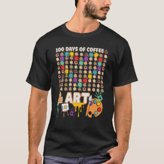 Camiseta Maestra De Arte Coffee De Artistas Escolares En 10