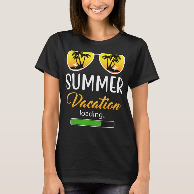 Camiseta Maestra De Carga De Vacaciones De Verano El Último (Anverso)