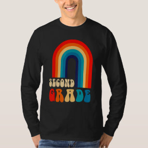 Camiseta Maestra de Chicas arcoiris de 2º grado Hola Segund