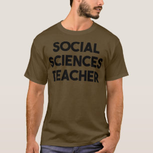 Camiseta Maestra de Ciencias Sociales Premium