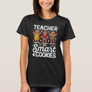 Camiseta Maestra De Cookies Inteligentes Navidades De Ginge