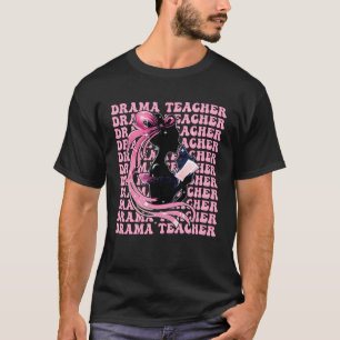 Camiseta Maestra de drama teatro actuación niña coqueta laz