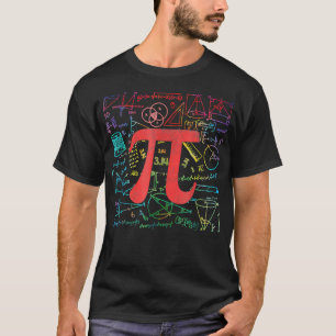 Camiseta Maestra De Ecuación De Matemáticas De Día Pi - Est