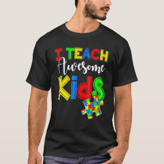Camiseta Maestra de educación especial concienciación sobre