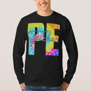 Camiseta Maestra De Educación Física De Tye Pe Primer Día D
