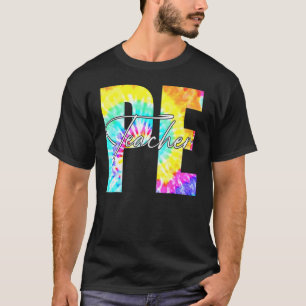 Camiseta Maestra De Educación Física De Tye Pe Primer Día D