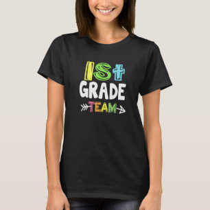 Camiseta Maestra de Equipo de 1er Grado Equipo de 1er Grado
