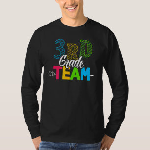 Camiseta Maestra De Equipo De Tercer Grado De Nuevo Al Prim