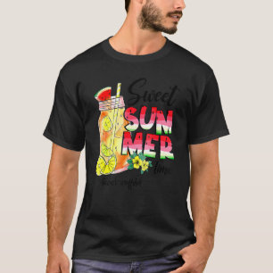 Camiseta Maestra de Escuela de Verano Dulce Tees Watermelon