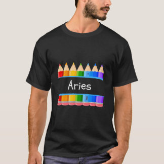 Camiseta Maestra de escuela nombre del estudiante Aries Kin