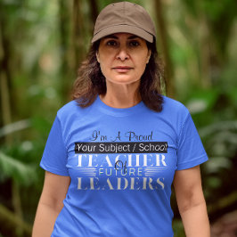 Camiseta Maestra de futuros líderes: profesora de matemátic