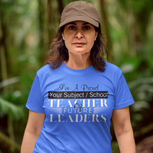 Camiseta Maestra de futuros líderes: profesora de matemátic