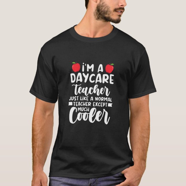 Camiseta Maestra de guardería como una profesora normal exc (Anverso)