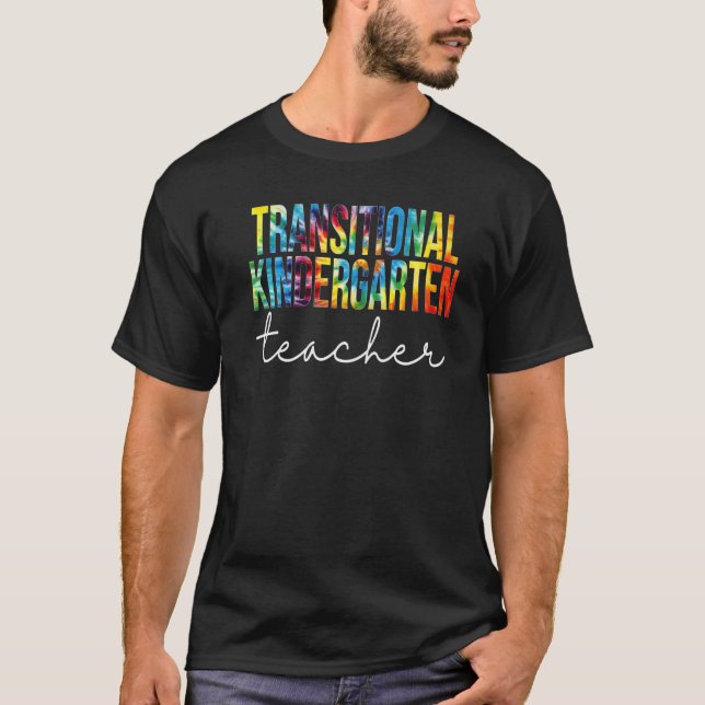 Camiseta Maestra de guardería de transición regrese a (Anverso)