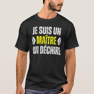 Camiseta Maestra de hombres que enseña gracias profesor de