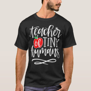 Camiseta Maestra de Humanos Pequeños para la Apreciación de