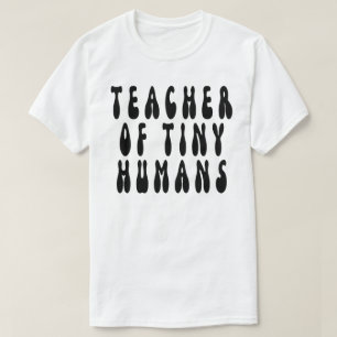 Camiseta Maestra De Humanos Pequeños, profesora, docente, p