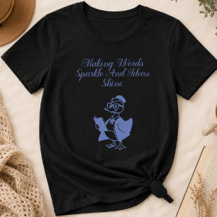 Camiseta Maestra de inglés que hace que las palabras brille