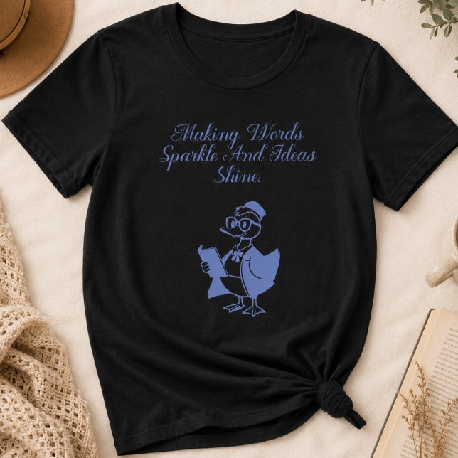 Camiseta Maestra de inglés que hace que las palabras brille (Subido por el creador)