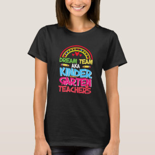 Camiseta Maestra de jardín de infancia 1er día de escuela d