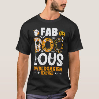 Camiseta Maestra de jardín de infancia fabulosa espeluznant