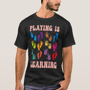 Camiseta Maestra de jardín de infancia Trabajadora de cuida