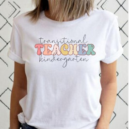 Camiseta Maestra de jardín de infancia transicional Regalo