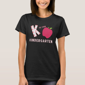 Camiseta Maestra de jardín de infantes de vuelta a la escue