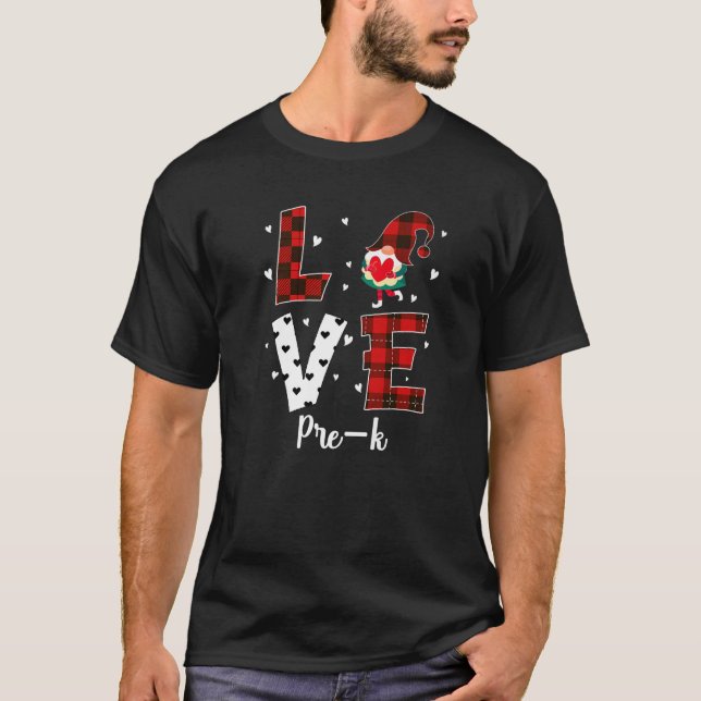 Camiseta Maestra De Leopardo De Amor 100 Días De Gnomes Ama (Anverso)