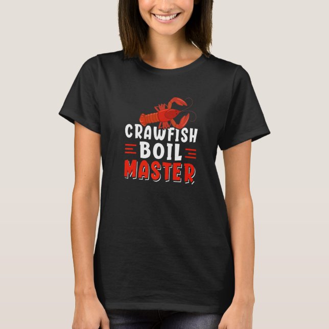Camiseta Maestra de marisco Nola Funny Cajun Crawfish (Anverso)