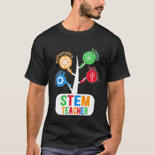 Camiseta Maestra de matemáticas de ingeniería de ciencia T